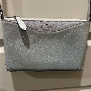Kate Spade Silver Crossbody Bag